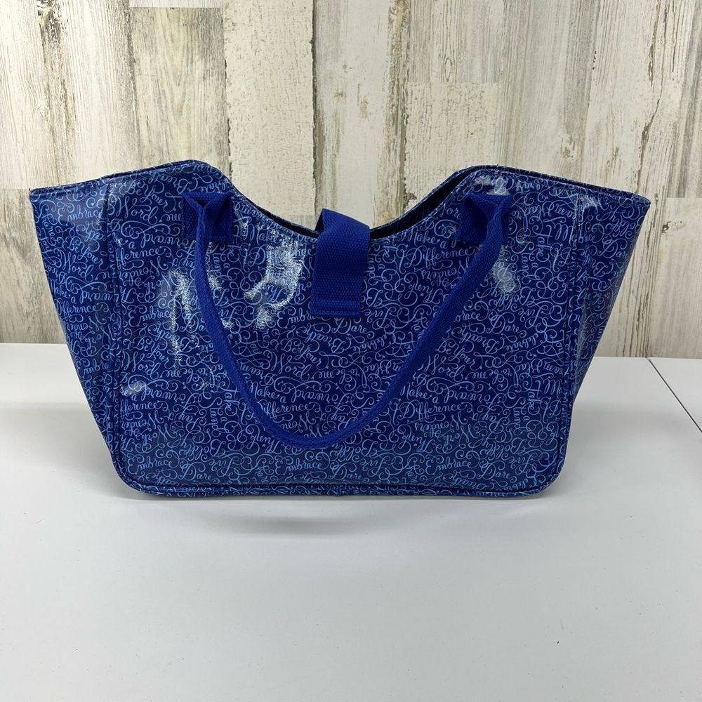 Dansko Blue Coated Large Tote Bag - Picture 4 of 9